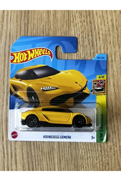 HOT WHEELS Koenigsegg Gemera Sarı HW Exotics Koleksiyon Araba