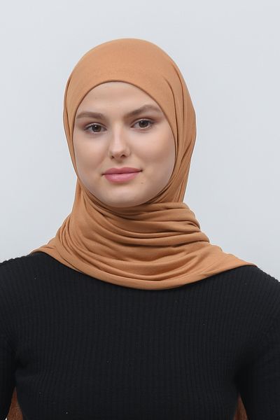 Altobeh Hijab Χτενισμένο Βαμβακερό Σάλι Απλό