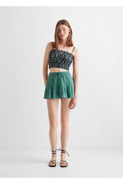Mango Teen Orange Plus Size Shorts & Bermudas for Kids