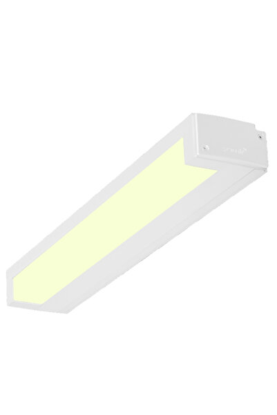 Pamir LED Ayna Üstü Aplik 34cm Beyaz Gövde Aydınlatma Armatürü