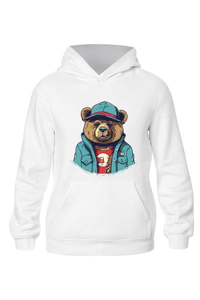 ADA BEBEK ÇOCUK Φούτερ με κουκούλα σε στυλ Unisex Bear