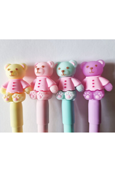 Modellino Ayıcık Başlı Bitmeyen Tükenmeyen Eskiz Çizim Boyama Sonsuz Kurşun K...