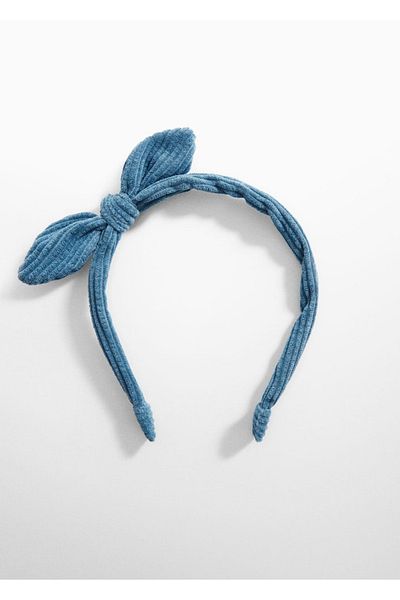 MANGO Kids Gewebtes Haarband mit Schleife