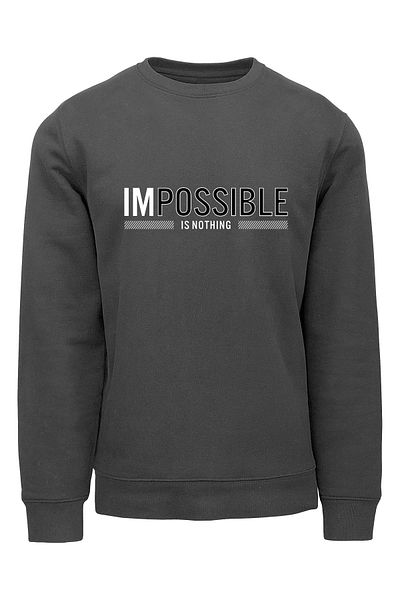ADA BEBEK ÇOCUK Φούτερ Unisex Impossible Is Nothing