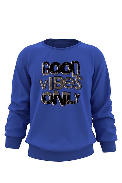 ADA BEBEK ÇOCUK Φούτερ Unisex Good Vibes Only