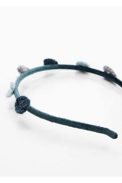 MANGO Kids Bandă de păr cu detaliu de broderie