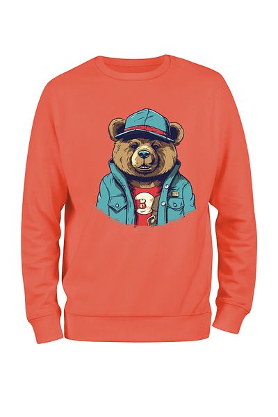 ADA BEBEK ÇOCUK Φούτερ με στάμπα Unisex Style Bear