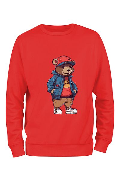 ADA BEBEK ÇOCUK Φούτερ Smith με μπουφάν Unisex