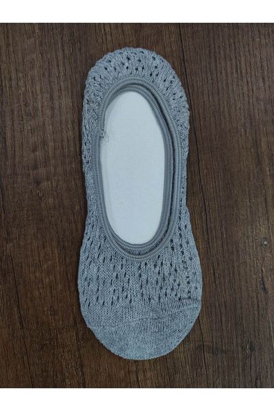 Leement socks Дамски 6 чифта жакардови плетени дантелени балерини с кант