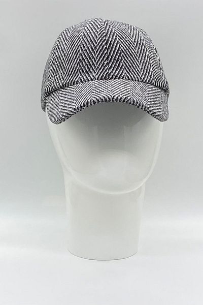 Hoppe Winter Stamp Closed Back Full American Baseball Cap Hat