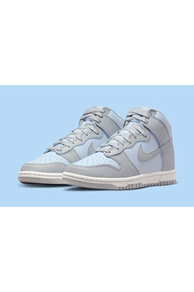 Nike Dunk High GRİ Mavi Spor Ayakkabı DD1869-401