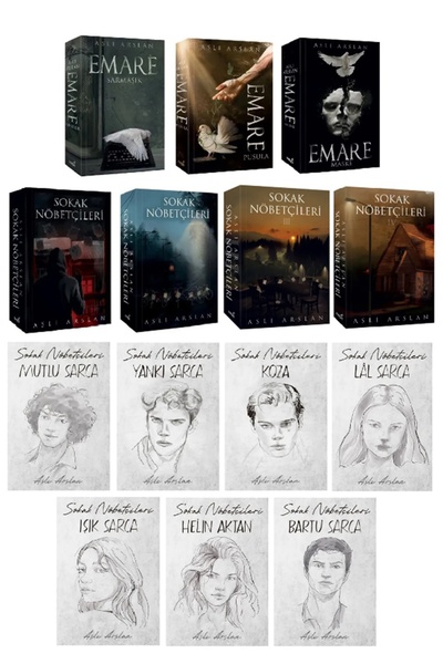 İndigo Kitap Sokak Nöbetçileri 1-2-3-4 Emare 1-2-3 Sokak Nöbetçileri Karakter...