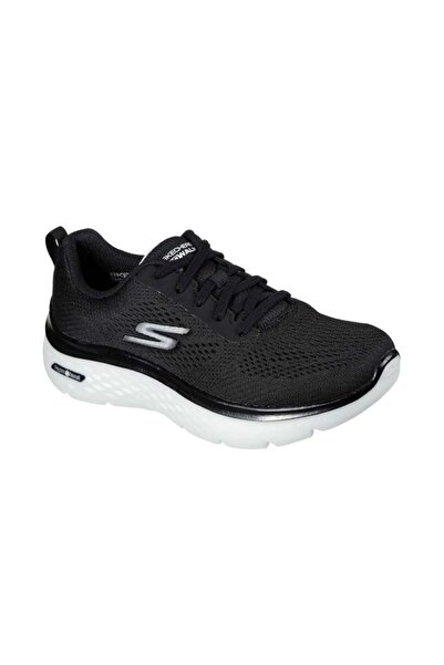 SKECHERS Go Walk Hyper Burst 124578-BKW Kadın Spor Ayakkabı Siyah