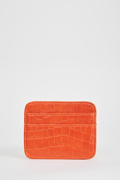 DeFacto Kadın Suni Deri Croco Kartlık W2526azns