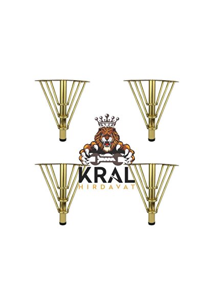KRAL HIRDAVAT 20 Cm Telli Model, Gold Metal Mobilya, Dolap, Koltuk, Kanepe, T...