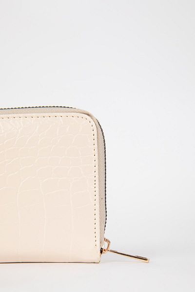 DeFacto Patterned Faux Leather Women's Wallet - V8556az21au