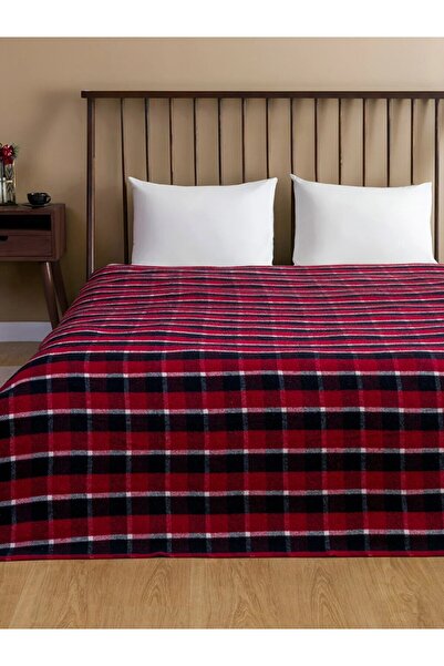 LC Waikiki Κουβέρτα με καρό σχέδιο LCW ECO Oversize