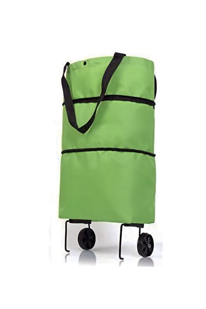 SEPETİX TEKERLEKLİ ALIŞVERİŞ ÇANTASI - TEKERLEKLİ OMUZ ÇANTASI- TEKERLEKLİ PAZAR ÇANTASI