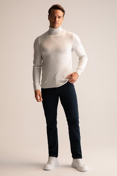 DeFacto Slim Fit Turtleneck Knitwear Sweater R1124az22wn