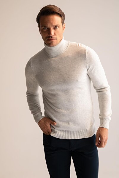 DeFacto Slim Fit Turtleneck Knitwear Sweater R1124az22wn