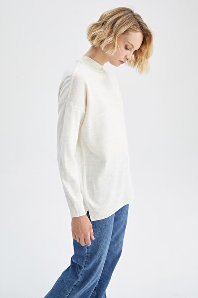 DeFacto Regular Fit Yarım Balıkçı Yaka Tunik S7514az22wn