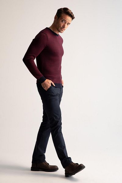 DeFacto Pulover de tricotaj detaliat cu slim fit, cu gât turnu, cu mâneci petice
