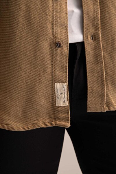 DeFacto Μακρυμάνικο πουκάμισο Basic Modern Fit