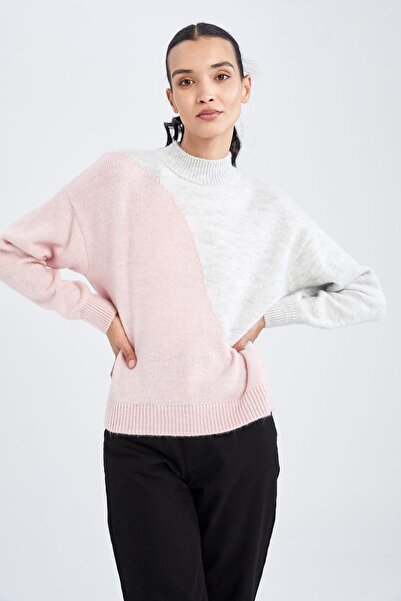 DeFacto Regular Fit Crew Neck Sweater