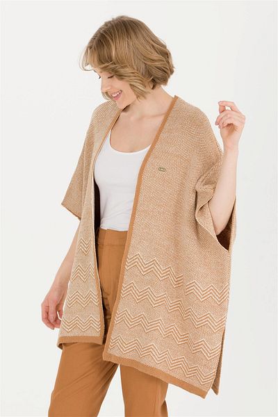 U.S. Polo Assn. Women's Tile Knitwear Poncho