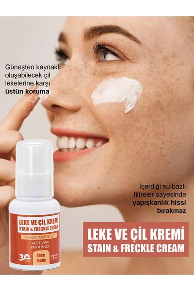 bs bubbles cosmetic 30 Spf Güneş Koruyuculu Onarıcı Leke Ve Çil Kremi Tüm Cilt Tipleri 60ml