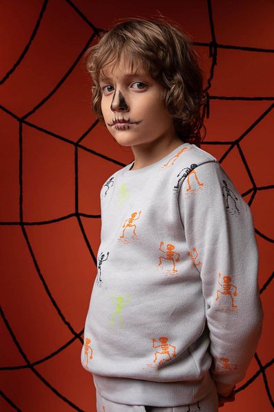 DeFacto Φούτερ με λαιμόκοψη για αγόρι με θέμα το Halloween