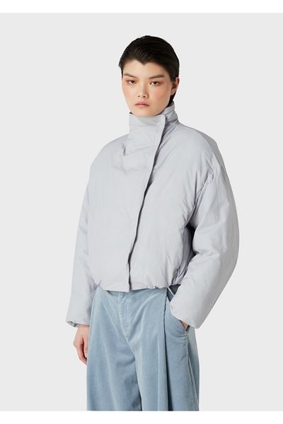 Emporio Armani Gray Women Coats Jackets Styles Prices Trendyol
