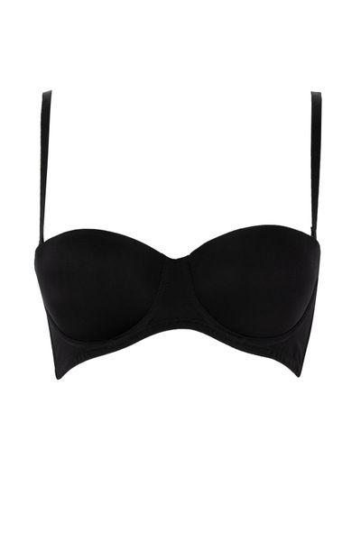Black WOMAN Fall in Love Strapless Maximizer Extra Padded Bra 2749016 |  DeFacto