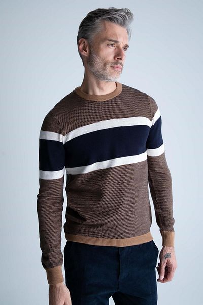 DeFacto Normál Fit Crew Neck pulóver