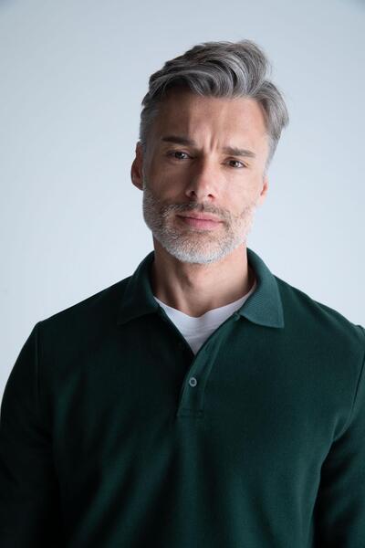 DeFacto Regular Fit Polo Neck Sweatshirt