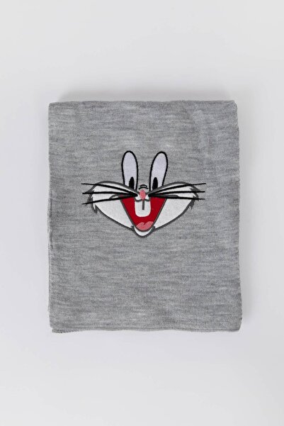 DeFacto Girl's Looney Tunes Scarf Beanie Set