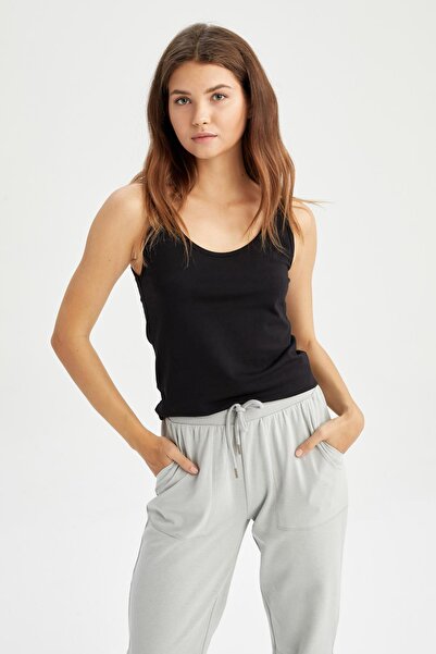 DeFacto Fall in Love Regular Fit Basic Cotton Tank Top R9041Az22Au