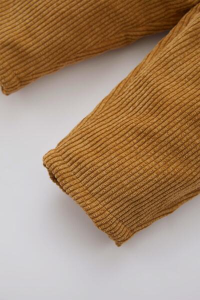 DeFacto Baby Boy Combed Cotton Lined Velvet Trousers
