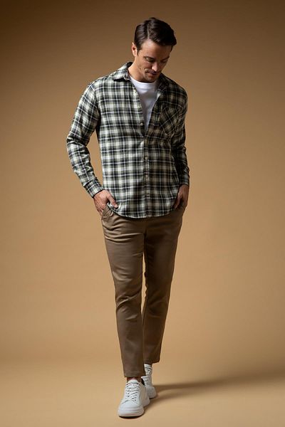 DeFacto Jogger Fit Lace Waist Chino Παντελόνι