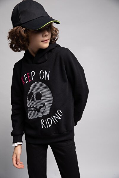 DeFacto Erkek Çocuk Kapüşonlu Sweatshirt