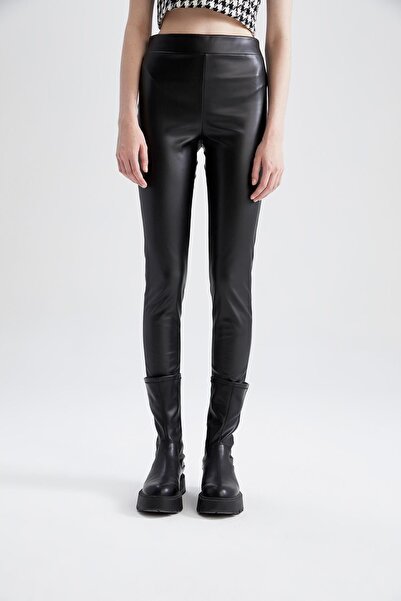 DeFacto Suni Deri Tayt