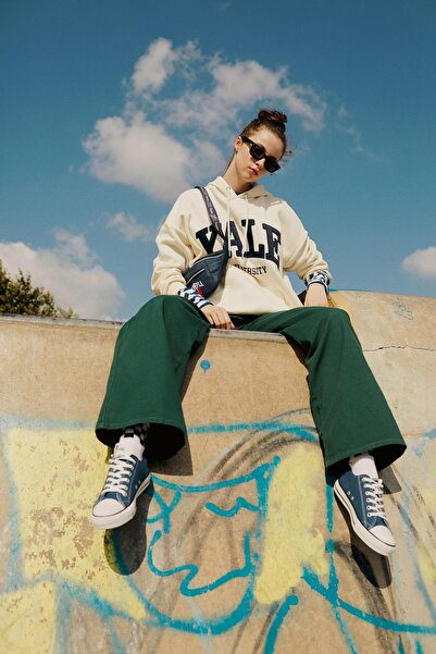 DeFacto Coool Kargo Cepli Geniş Paça Gabardin %100 Pamuk Pantolon