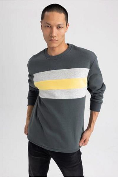 DeFacto Φούτερ Comfort Fit