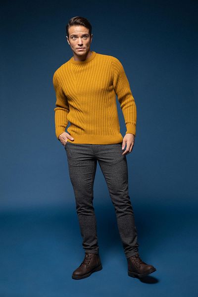 DeFacto Slim Fit Crew Neck Sweater