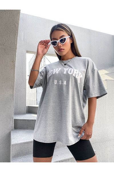 BENROMA Μπλουζάκι Unisex με στάμπα New York