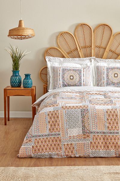 Karaca Home Set cuvertură dublă Lanita Bumbac 100% Roz