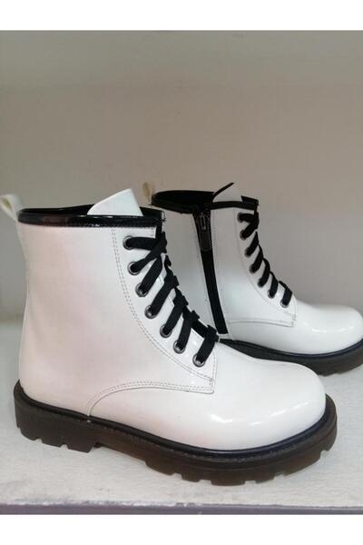 Bağcı ÇOCUK SUNİ DERİ BOT BEYAZ