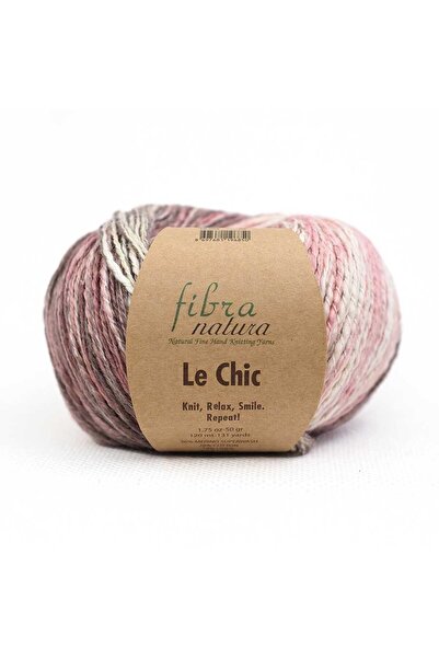 Fibra Natura Le Chic Εμπριμέ Νήμα Πλεξίματος / 15-203