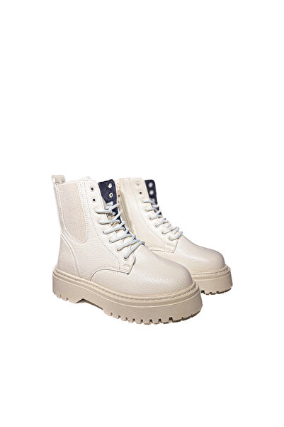 ŞNG Ayakkabı Cizme de damă elastice bej