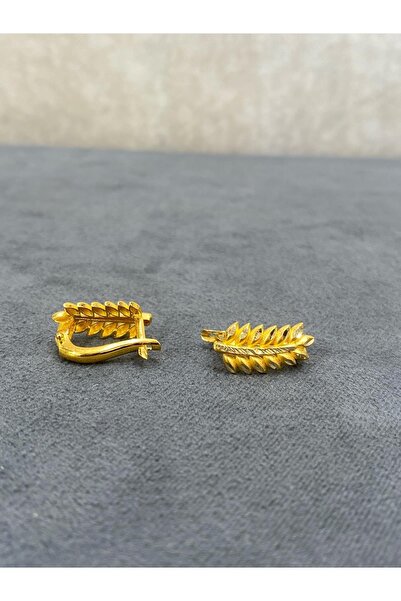 ARSLANTAŞ 1989 8 Ayar Altın Başak J Küpe